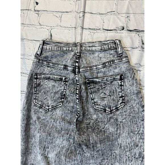 Aphrodite Ácid Wash Women High Waist Denim Jeans Size 7 - Picture 5 of 10